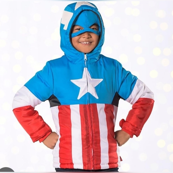 🦋🦋Host Pick🦋🦋 Marvel's Captain America Coat - Picture 6 of 6